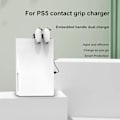 Miniatyrbillede 5 af 5: Gamepad Opladerstation Smart Beskyttelse Høj Effektivitet Praktisk Sikkerhed 5.28V/2.8A Spil Komponent Tilbehør Kontakt Game Controller Oplader til