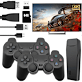 Pikkukuva 1 / 5: Langaton Retro Pelikonsoli, Retro Play Pelitikku, Nostalgia Pelitikku, 4K HDMI-ulostulo, Plug and Play Videopelitikku Sisäänrakennettu 12000+ Peliä (64G)