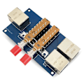 Miniatyrbillede 1 af 5: Netværksport Switch 2-Port Rj45 Intern og Ekstern Switch Kabel Bredbånd 2-I-1-Ud Netværksport Splitter Modul