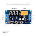 Miniatyrbild 4 av 5: Tidsfördröjningsmodul LED-display Timer Relä 3v 3.7v 4.5v 5v 6v Signal