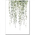 Miniatyrbild 4 av 5: Wekity Gröna Blad Väggkonst Canvas Print Poster, Enkel Vitalitet Akvarellkonst Ritning Dekoration för Hem Vardagsrum Sovrum Kontor (Set om 4 Oinramade