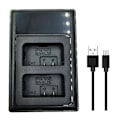 Miniatyrbilde 1 av 5: En-el25 Lader USB Dobbel Batterilader For Z 50 Z Z50 Zfc Kamera Batterilader En-el25 Erstatning