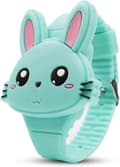 Børneur, Pigeur Digitalt Sødt Form LED Mode Silikone Rem Clamshell Design Armbåndsur Pige