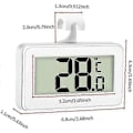 Miniatyrbillede 2 af 5: 3X Køleskabstermometer Digitalt Termometer Fryser Termometer Køleskab Rum Vandtæt Fryser Termometer med LCD-Display, 2024 Ping