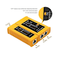 Miniatyrbilde 5 av 5: Profesjonell Rj45 Rj11 Kabel Lan Tester Nettverkskabel Tester Lan Kabel Tester Nettverksverktøy