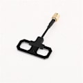 Miniatyrbilde 2 av 5: 2,4 GHz langtrekkende Moxon-antenne 2,4 GHz SMA-pluggantenne 4,18 dBi for ES24TX/lite/slim/slim Pro Tx-modul RC