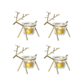 Miniatyrbild 1 av 5: 4 st Jul Votivljusstake Centerpiece Display Ljusstake Centerpiece Ljusstake Minimalistisk Heminredning