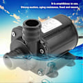 Miniatyrbillede 4 af 5: 12V Mini Justerbar Hastighed Børsteløs Boost Vandpumpe -40 ~100-XinHan