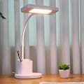 Miniatyrbillede 2 af 5: LED Bordlampe, 3 Farvetemperatur Øjenbeskyttelse Skrivebordslampe med Penholder Funktion, Touch Kontrol Lysstyrke Opladning Lærings Skrivebordslampe, Børn D