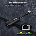 Miniatyrbilde 4 av 5: 2500mbps Ethernet Usb 3.0 Til Rj45 Ekstern Kablet Nettverkskort Konverter Ethernet Lan Adapter Hub Fo FT