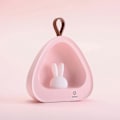 Miniatyrbillede 1 af 3: Sød Natlampe, LED-lys i tegneseriestil, Justerbar Lysstyrke USB Øjenbeskyttende Design Bærbar Størrelse, Ideel til Børneværelse Natbord Soveværelsesindretning,
