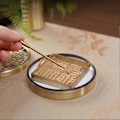 Miniatyrbillede 3 af 5: Røgelsestempel Værktøj Firkantet Dobbelt Øre Røgelsestempel Model Røgelse C