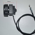 Miniatyrbild 3 av 4: Motståndsknapp för Cykel Träningscykelknapp För Gymtillbehör Träningsutrustning 8 Växlar 55cm-QH