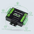 Miniatyrbild 5 av 5: USB till 4CH RS485 Industriell Isolerad Konverterare CH344L 1200bps - 460800bps USB-Konverterare Multipla P