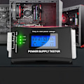 Miniatyrbillede 3 af 5: Strømforsynings Tester Multifunktionel LCD Digital Display Præcis Hurtig Kontrol Høj Præcision PG Automatisk Alarm 20/24 Pin PC Kabinet Strømforsynings Måler