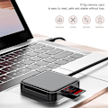 Miniatyrbillede 3 af 5: Usb 3.0 Sd-kortlæser 4 i 1 Multiple Ms..tf.sd-kortlæseradapter til computer bærbar pc til Android Windows Os
