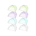 Miniatyrbillede 1 af 5: Pop-up Mesh Skærm Telt Paraply, 8 Pak Farvede Mad Cover Net Til Udendørs, Fester Picnics, Genanvendelig