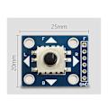 Miniatyrbilde 3 av 5: 5-veis navigasjonstastmodul 5D Rocker Mikrokontroller Multifunksjonell Bærbar Praktisk Tastatur S