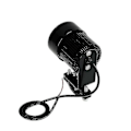 Miniatyrbillede 2 af 5: 12V-80v 20w sort LED forlygte lampe universal til motorcykel e-bike