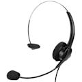 Miniatyrbillede 2 af 5: RJ9 Telefon Headset Call Center Headset Støjreduktion Kablet Professionelt Mono Headset med Mikrofon