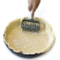 Miniatyrbillede 4 af 5: Pizza Hul Puncher, Pizza Nålerulle, Pizza Hul Puncher Pizza Pin Rulle til Kage Tærte Brød Bagværk Bageværktøj (Grå) 1 stk
