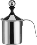 2025 Egnet manuel mælkeskummer i rustfrit stål til Latte Cappuccino Macchiato Varm Chokolade Kaffe 400ml / 800m
