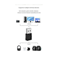 Miniatyrbilde 4 av 5: 24bit USB Bluetooth 5.2 Lydsender - adaptiv/ll/ HD 40ms Lav Latens Multi-punkt Trådløs Adapter For Switch