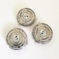 Miniatyrbild 4 av 5: 3 st Hq9 Ersättningshuvud Rakblad För Rakapparat Hq9100 Hq9140 Hq9160 Hq9170 Hq8140 Rakhuvud