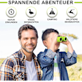 Miniatyrbild 4 av 5: Barnkikare 8x21 Komplett Set med Förstoringsglas för 4-8 År Gamla Pojkar & Flickor