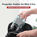 Miniatyrbillede 2 af 4: Propelholder til Dji Mini 3 Pro, Dji Mini 3 Pro Drone Propelbeskytter, Blød Propelstabilisator (Grå)
