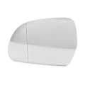 Miniatyrbilde 1 av 4: Bilfører Venstre Side Vinge Sidespeil Glass Passer For A3 S3 A4 S4 B8 A5 A6 S6 A8 Q3