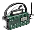 Miniatyrbild 1 av 5: Nödradio, AM/FM/ Vevradio Soldriven 10000mAh Telefonladdare Radio, LCD-Display Väckarklocka
