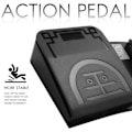 Miniatyrbillede 3 af 5: FS2020U1 USB Fodkontakt Kontrol Nøgle Tilpasset Computer Tastatur Handling Pedal til Enheder Instrume