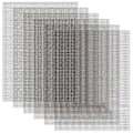 Pikkukuva 1 / 5: 6 kpl 30x21cm metalliverkko, 20 Mesh ruostumaton teräsverkko, ruosteenkestävä metalliverkko DIY-projekteihin, tuuletusaukkoihin, suodatinverkkoon, puutarhaan