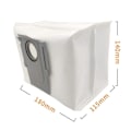 Pikkukuva 2 / 5: 24 kpl Pölypussin kerääjiä Xiaomi Roborock Q5+ Q7 T8 S7 Maxv -malleille