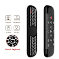 Miniatyrbild 2 av 5: Q40 Röstfjärrkontroll 2.4G Trådlöst Tangentbord Luftmus IR-inlärning Mikro-Gyro Bakgrundsbelyst för Android TV-box