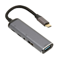 Pikkukuva 1 / 5: USB C -telakointiasema, kaikki yhdessä, monitoiminen adapteri, tyyppi C - PD100W USB3.1 USB2.0 tyyppi C2.0 3.5 Audio Hub YEMMA