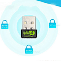 Miniatyrbilde 2 av 4: 1 STK 150Mbps USB 2.4G Wifi Mottaker Plug And Play Wifi Adapter For Bærbar PC Stasjonær Datamaskin