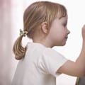 Miniatyrbillede 4 af 5: 12 stk. Hårelastikker til småbørn, søde glitrende sømløse elastikker til børn, hestehaleholdere til småbørn - Style 4