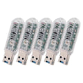 Miniatyrbilde 1 av 5: 5 stk. for V3 Btc Miner Stille Miner Maskin USB Mining Maskin LV03 74KH/S Mini Asic Mining
