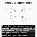 Miniatyrbillede 5 af 5: Propellerbeskytter Propellerbeskyttelse Propellerbeskyttelse Til Mini 4 Pro Drone Propel