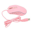Miniatyrbilde 5 av 5: Gaming Mouse USB2.0 4 Justerbar DPI RGB Bakgrunnsbelyst Ergonomisk Design Optisk Sensor Laptop Mus for Gaming Kontor Hjem Rosa