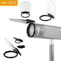 Miniatyrbillede 4 af 5: AK-R12 Reflekskort Rundt Flashhoved til Godox H200R V1 Flash Serie, V1-S, V1-N, V1-C, AD200 Pro, AD200 S