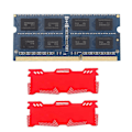 Miniatyrbillede 1 af 5: For Sk 8gb Ddr3 Laptop Ram Hukommelse + Kølevest 2rx8 1333mhz Pc3-10600 204 Pins 1.35v Sodimm Til Bærbar