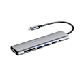 Miniatyrbillede 1 af 5: Syv-i-én udvidelsesdock type-c til hdmi4k usb3.0 pd hurtig opladning SD/TF syv-i-én HUB konverter
