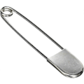 Miniatyrbillede 1 af 5: Tool Gadget Store sikkerhedsnåle, 12,7 cm sikkerhedsnåle, 10 stk. store sikkerhedsnåle i rustfrit stål, sølvfarvede, kæmpestore, stærke XL sikkerhedsnåle, ekstra store vasketøjsnåle