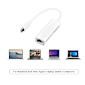 Miniatyrbillede 4 af 5: USB-C til RJ45 Ethernet Adapter til MacBook USB-C Laptop
