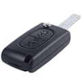 Miniatyrbillede 2 af 5: Flip Udskiftnings Fjernbetjenings Bilnøgle Etui Skal til C2 C3 C4 C5 C6 C8 2 Knapper