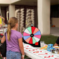 Miniatyrbilde 4 av 5: Bordmodell Lykkehjul, 8/12 Slots Fortunespinner med Stativ, Sklisikker
