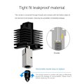 Miniatyrbild 3 av 5: 3 st Klon Cht Munstycke 0,4 mm Cht Härdat Stål Högflödes Extrudermunstycken För Uppgraderad Hotend P1p X